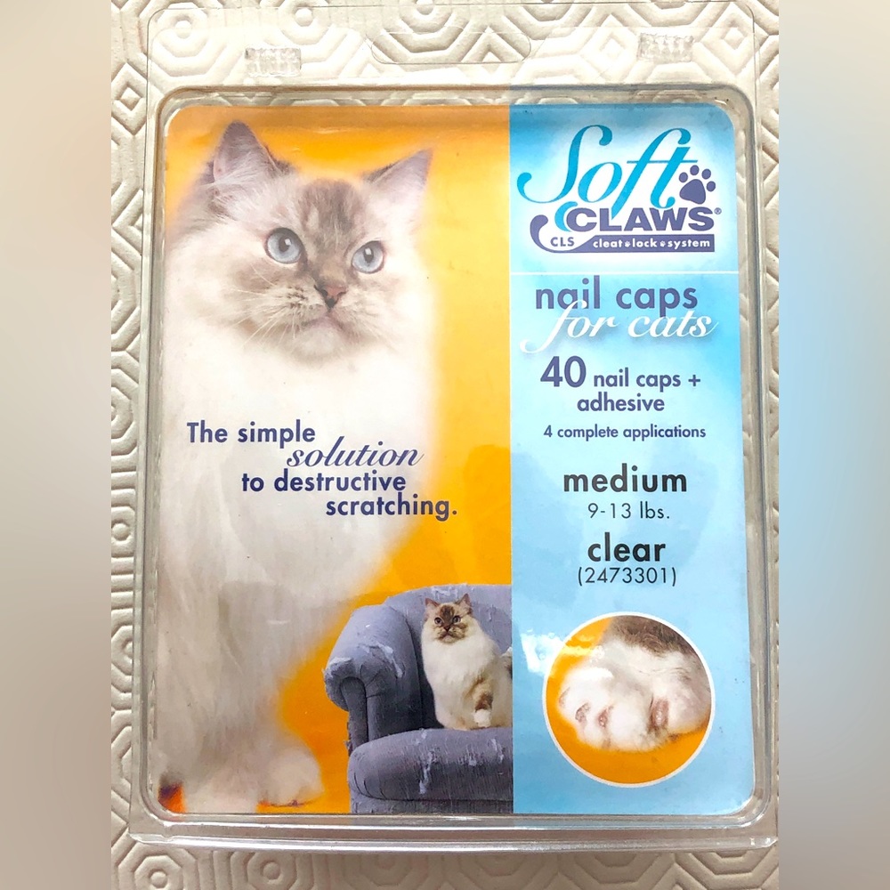 Nail Caps for Cats 🐈